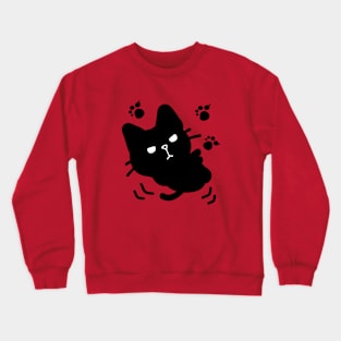 Cute black kitty Crewneck Sweatshirt